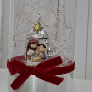 lampada con presepe